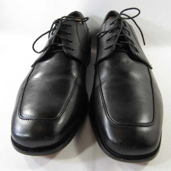 BRASS BOOT Size 10.5 M Black Oxfords Mens C3A B37 main image 8